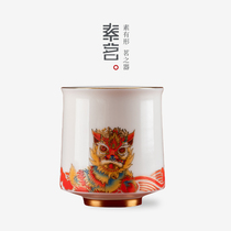 Ceramic kung fu tea set teacup everything is like tea cup Master Cup cup tea jar custom gift gift box