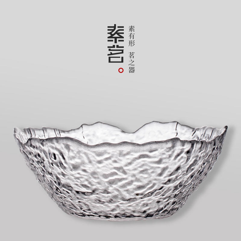 Vegetarian Tea Creativity Glass Tea Wash Home Kung Fu Tea Cup Wash Vat Fruits Dried Fruits Dried Fruits Pan Tea Sea Fruit Tray