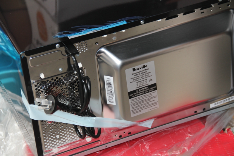 Úc Platinum giàu BREVILLE lò vi sóng công suất lớn 34L lót thép không gỉ Công suất 1100W có thể thương mại lò nướng bosch series 8