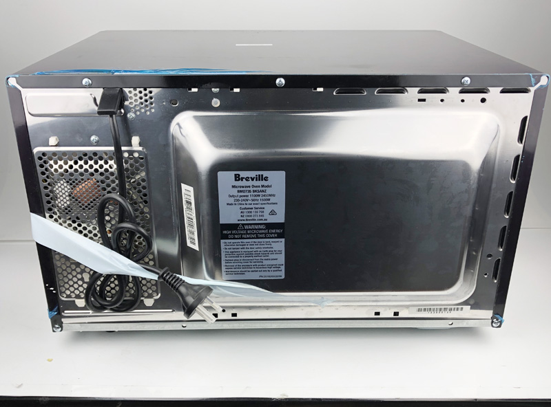 Úc Platinum giàu BREVILLE lò vi sóng công suất lớn 34L lót thép không gỉ Công suất 1100W có thể thương mại lò nướng bosch series 8