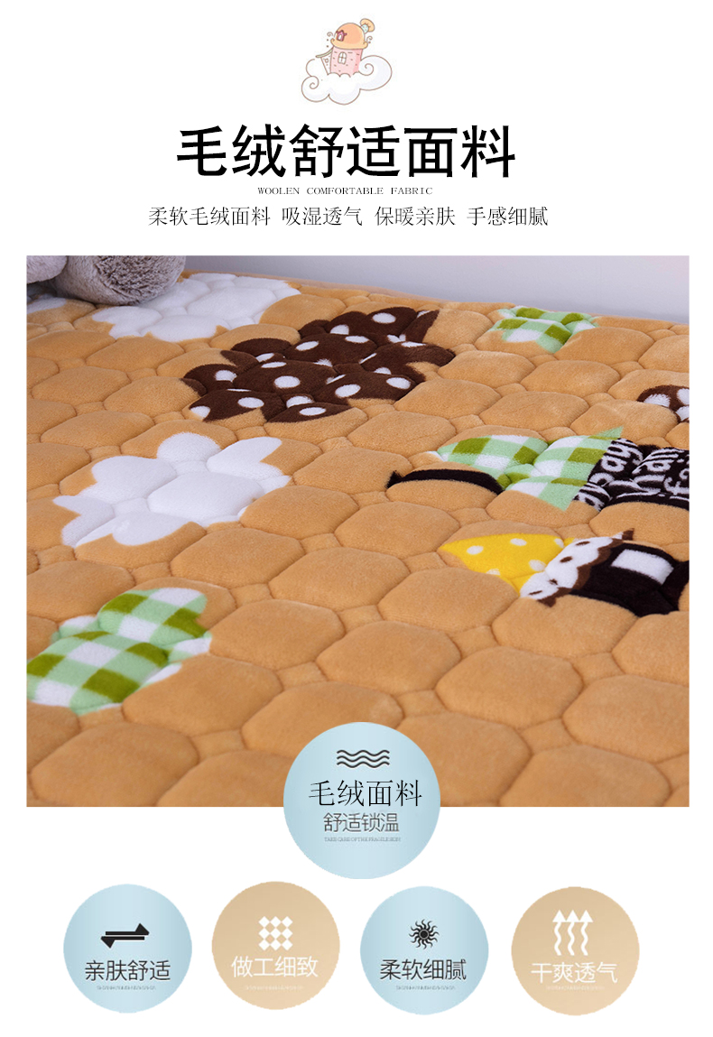 Ký túc xá sinh viên nệm rửa flannel bọ cạp sắt khung giường bunk mat mẹ giường pad nhíp - Nệm nệm kim đan