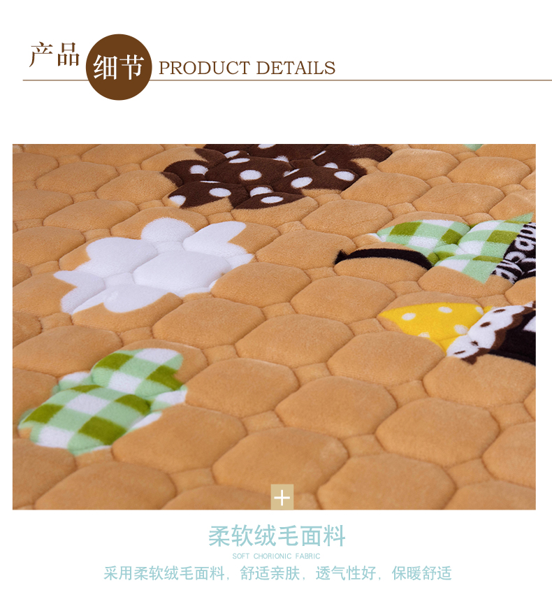 Ký túc xá sinh viên nệm rửa flannel bọ cạp sắt khung giường bunk mat mẹ giường pad nhíp - Nệm nệm kim đan