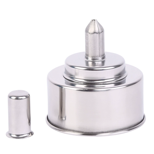 Алкогольная лампа из нержавеющей стали больницы, содержащая химические приборы химического отопления.