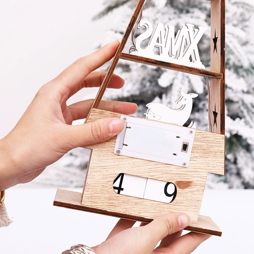 Деревянный декор, детский рождественский календарь, подарок на день рождения