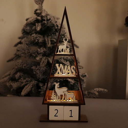 Деревянный декор, детский рождественский календарь, подарок на день рождения