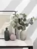 Morandi color Nordic glass Ceramic vase ornaments Living room home flower arrangement Dried flower decorations ins wind flower device