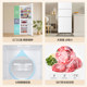 Haier Bcd-216Lhc3E0Wv Three-Door Refrigerator and Freezer Household Small Energy-Saving White Mini Refrigerator