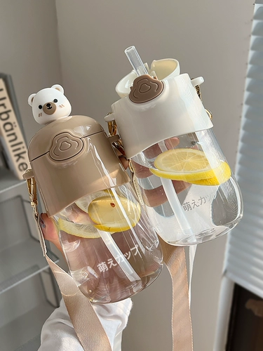 Летняя высококачественная милая детская трубочка со стаканом, чайник, коллекция 2022