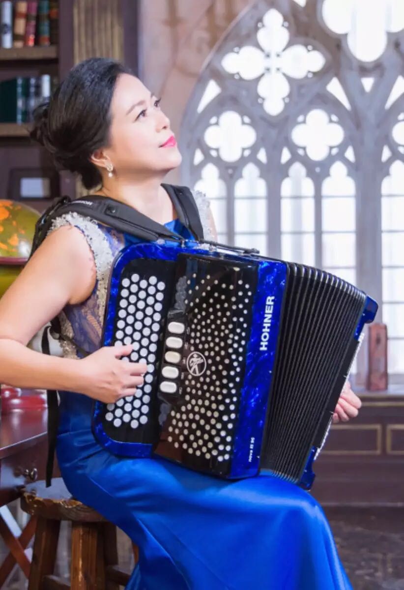 Beijing Import accordion Accordion Shop Germany Hornerboard HOHNER Three-row spring 96 Besbayan accordion