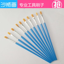 Creative diy sand bottle painting tools small brush accessories Sand painting three-dimensional sand painting art bottle brush to clean up sand