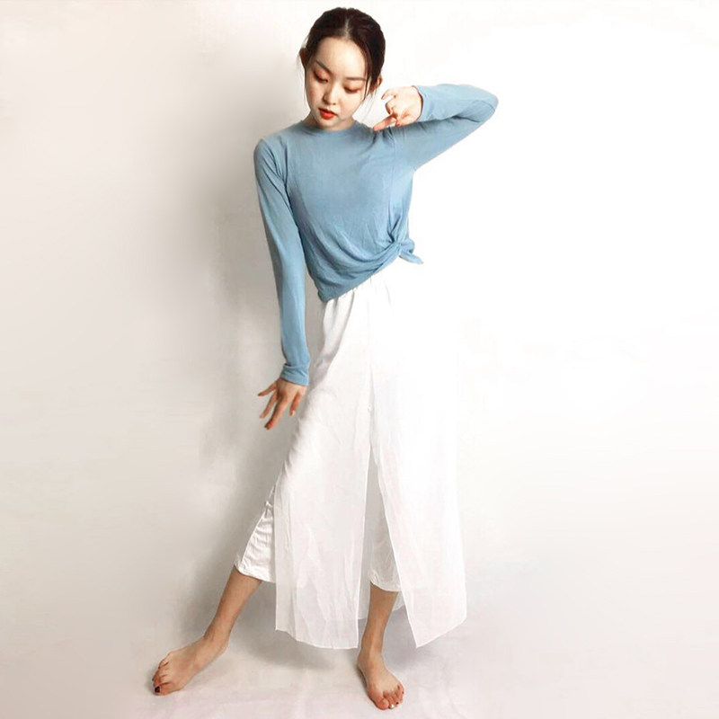 Sashimi Modern Dance Costume Women Adults Rehearsal for Classical Dance Jazz Latin Dance Out of the Costume Yoga Costume