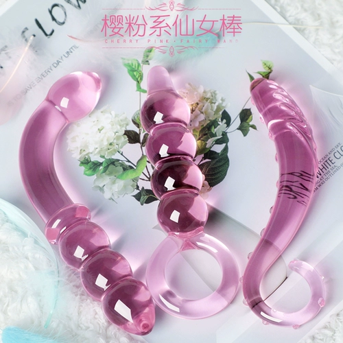 Интересные взрослые, прозрачные стеклянные анальные выключают SM Tail G Dot, мастурбационная фон альтернатива игрушки