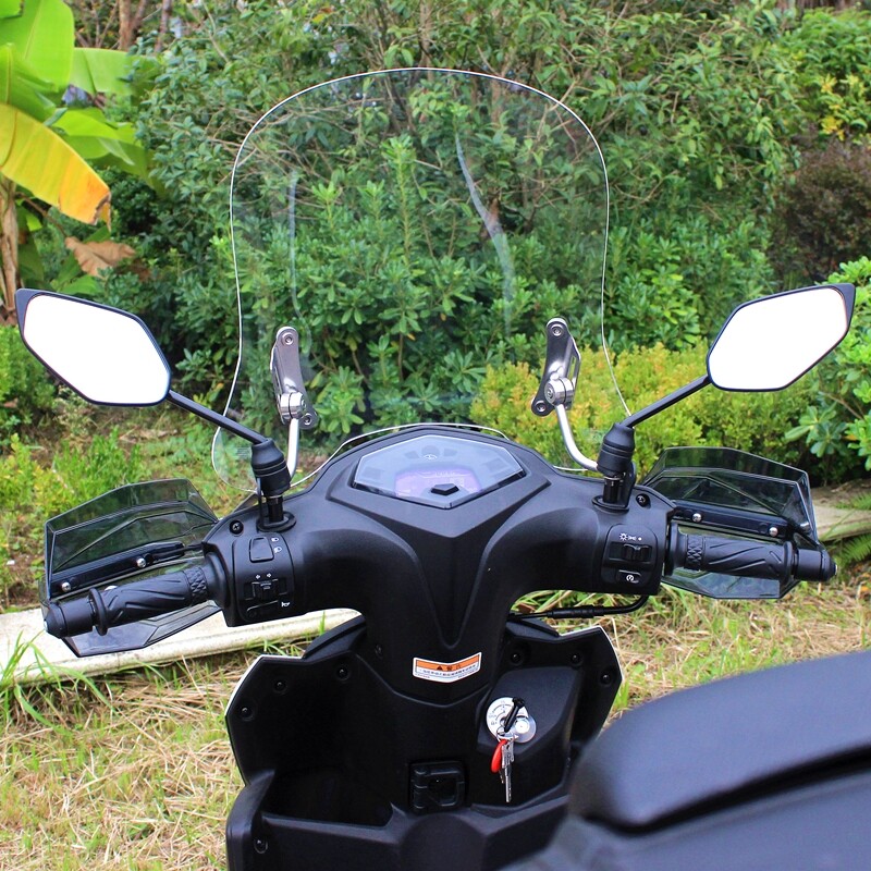 Suitable for mountain leaf Fuxi AS125 retrofit protective hand cover Qiag i125 windproof hand blocking handlebar windproof protective gear
