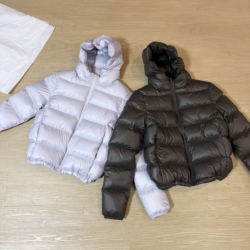 At【Rhythm】Light and Warm Hooded down Jacket 90 White Goose down Hooded Short down Jacket At【Rhythm】Light and Warm Hooded down Jacket 90 White Goose down Hooded Short down Jacket