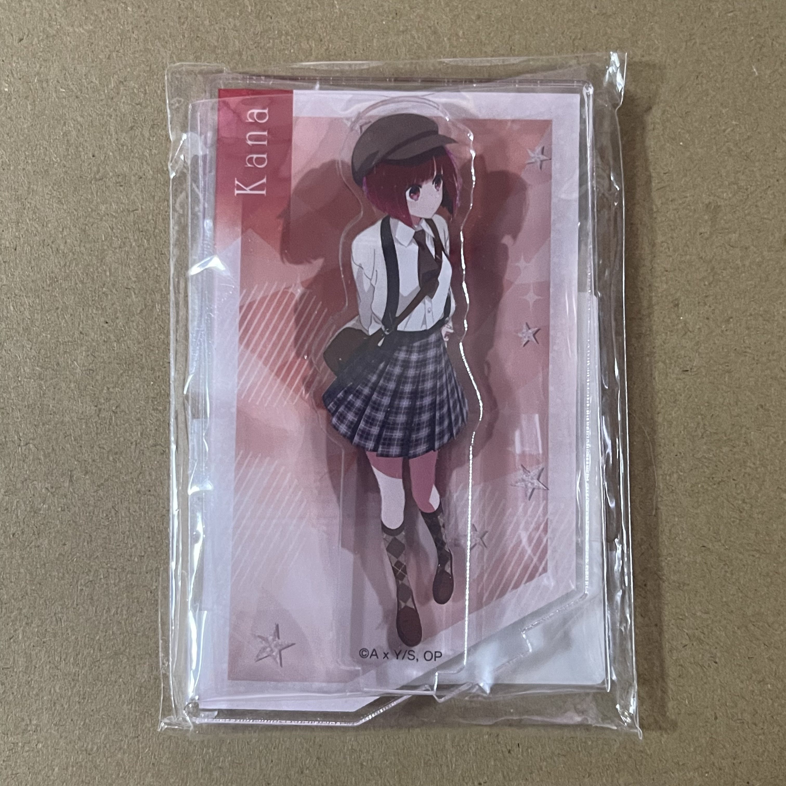 Tobugyo Rigu Spot My Child I Recommend New Parco Exhibition Small Stand Acrylic Transfer Pendant