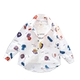 Áo sơ mi trẻ em mùa xuân 2020 mới mùa xuân và mùa thu trẻ em áo sơ mi cotton trẻ em bé trai dài tay quần áo inch xu hướng phong cách nước ngoài - Áo sơ mi
