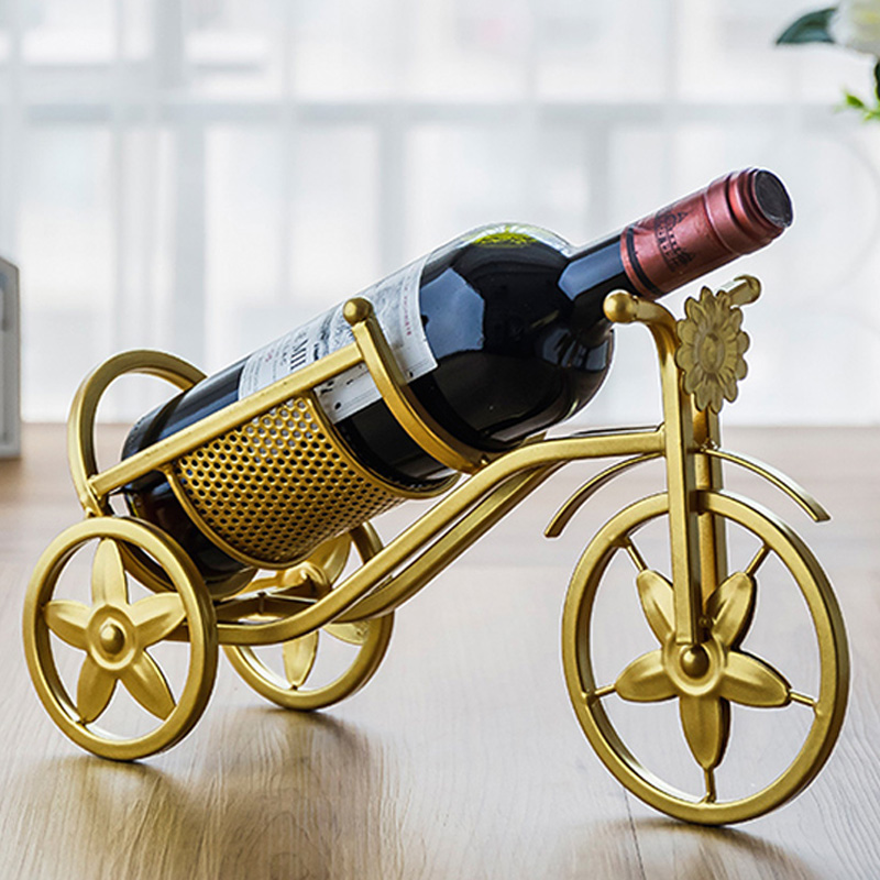 Modern light lavish minimalist wine cabinet Decorative Iron Red Wine Rack Swing rack Wine Glass Rack Bottle Rack Home Living Room-Taobao