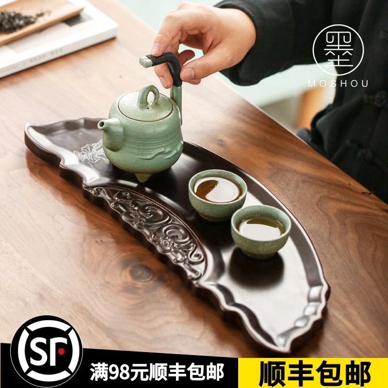 Inkun-keykung fu tea set household ceramic express teapot teapot crude ceramic cup trip 1 pot 2 cup