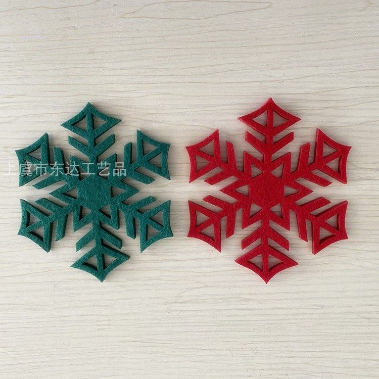 European-style tea coaster felt coaster creative Christmas absorbent non-slip mat dining table mat Kung Fu tea ceremony accessories