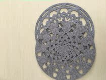 Special price handling foreign trade tail single felt dining cushion cup cushion heat insulation cushion absorbs water well