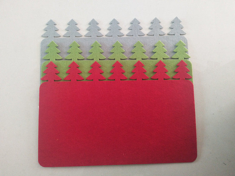 Factory Outlet Inventory Foreign Trade End Order Special Clearance Processing Felt Placemat Disk Mat Insulation Pad Non-toxic Environmental Protection
