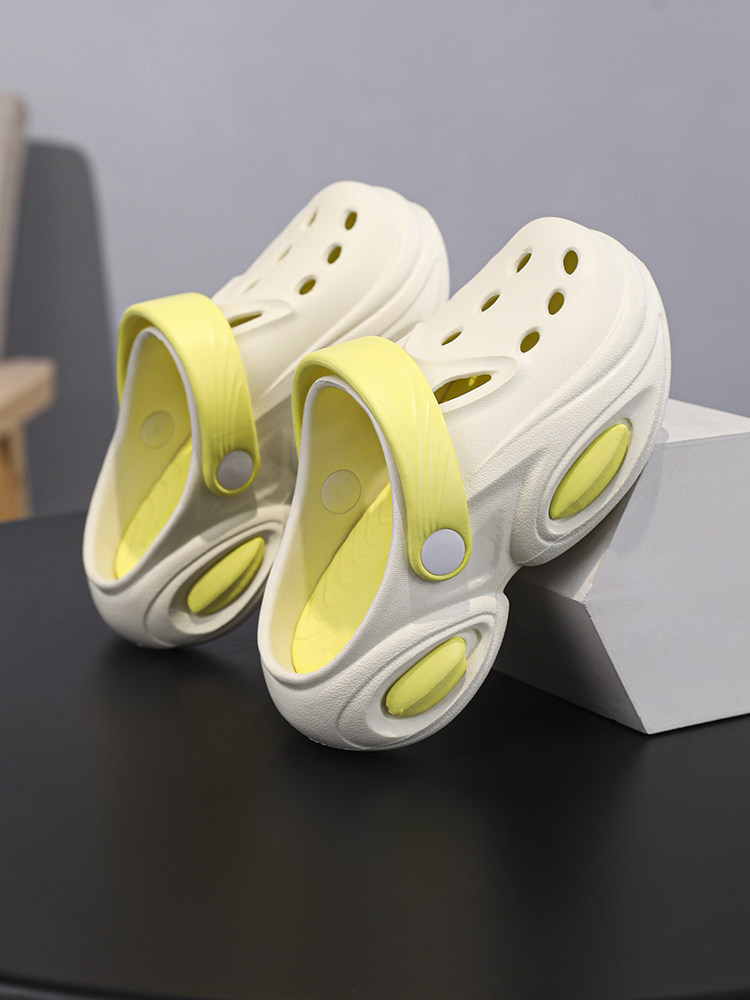 Children's Shoes, Kids' Slippers for Girls, Indoor 2026 New Summer Outdoor Non-Slip Odor-Resistant Clogs for Older Children — 6