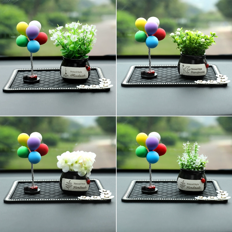 Phụ kiện trang trí ô tô bong bóng sáng tạo dễ thương phụ kiện ô tô cao cấp trang trí nhỏ nước hoa ô tô cung cấp phụ nữ - Ô tô nội thất Accesseries