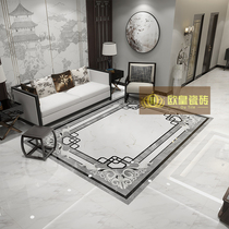 Grey light extravagant parquet floor tiles 800x800 minimalist modern living room entrance into the house Villa Doors Hall Styling Tiles
