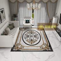 New style living-room floor brick white pattern styling tile-style villa parquet floor tiles 800x800