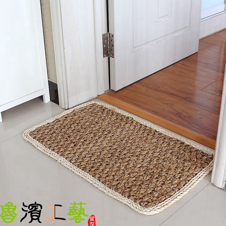 Giải phóng mặt bằng chiếu rơm rơm cửa trước thảm bẩn chống trượt thảm ngô da cửa - Thảm sàn thảm nhựa rối