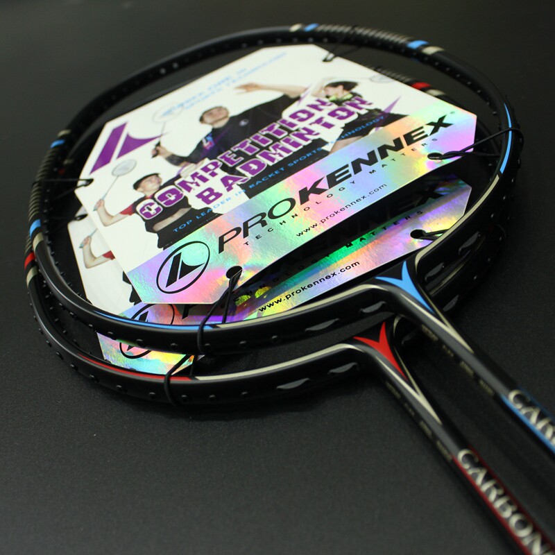 Kenneth ProKennex787 Badminton Racket Graphene Spiral Technology Carbon Taiwan Doubles Speed Single
