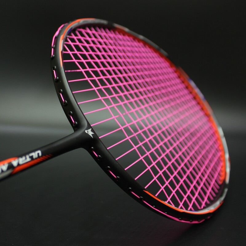 The new BINGLI Bingli badminton racket ultra-light 5u racket carbon energy bright sword low wind resistance racket single