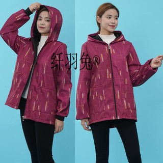 加绒加厚短款男女士罩衣防水防油耐脏工作服秋冬干活外套厨房围裙