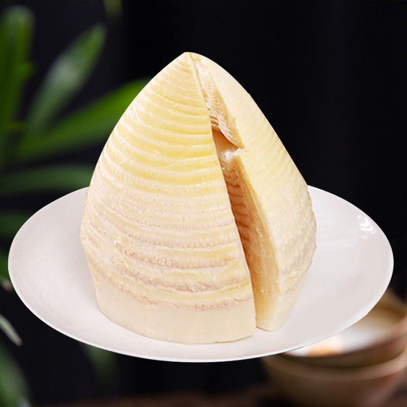 Winter bamboo shoots fresh boiled big winter bamboo shoots chunks tender bamboo shoots bamboo shoots wild farmhouse Jiangxi specialty net weight 500g bag