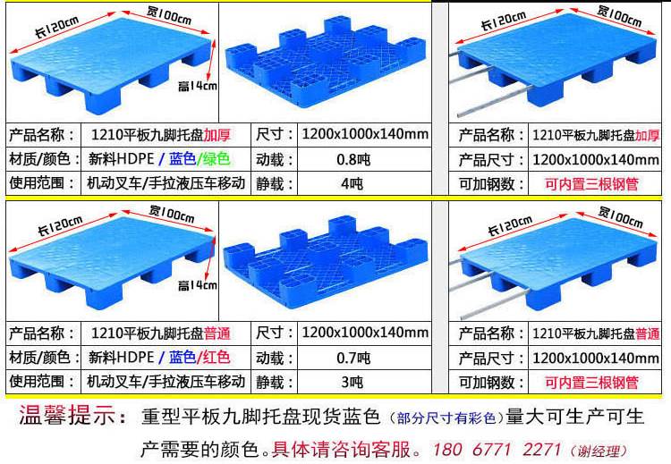 Chăn điện chuyển đổi nhựa phẳng chín chân pallet xe nâng pallet pallet mat bảng hội đồng quản trị nền tảng bảng kệ chống - Kệ / Tủ trưng bày kệ trưng bày bánh kẹo