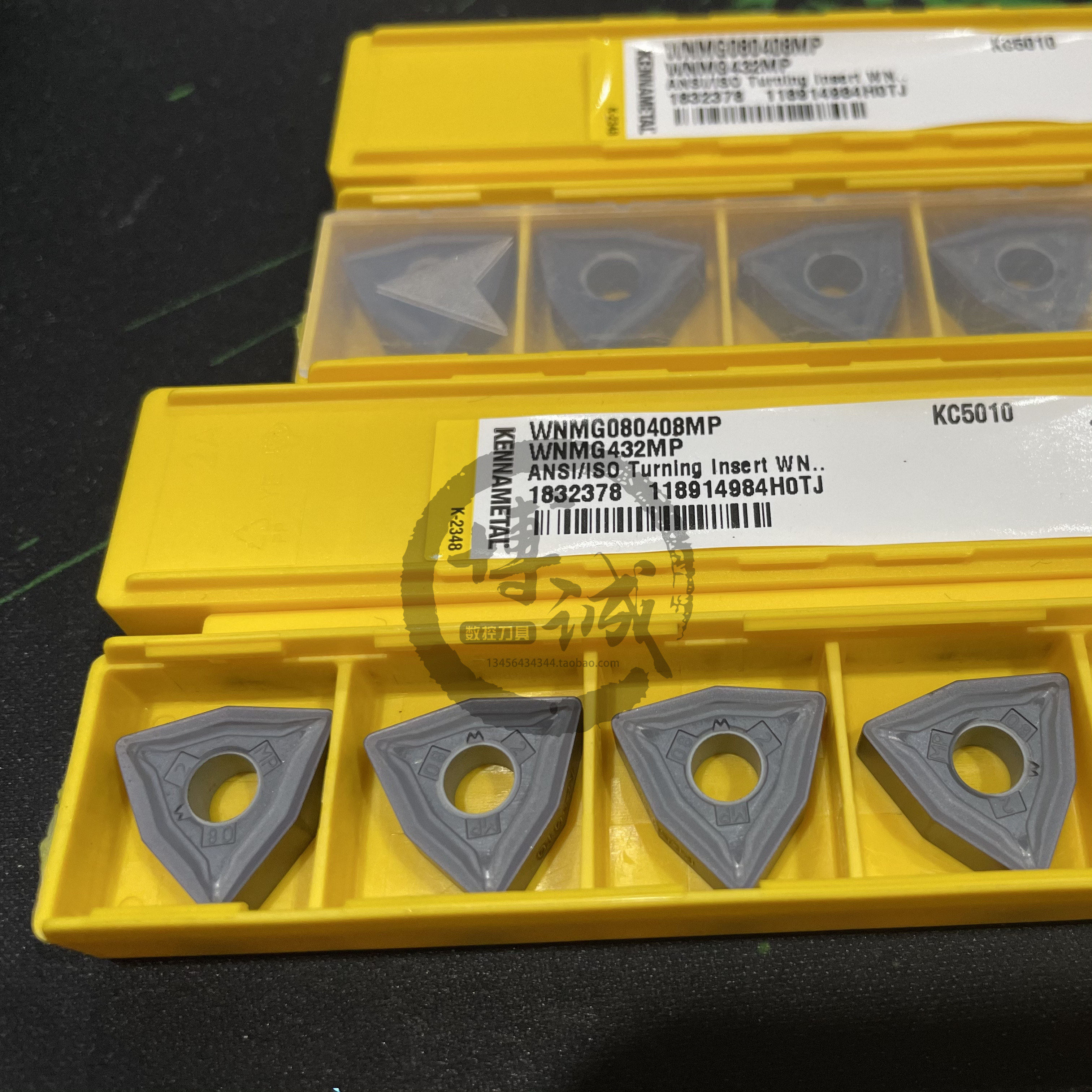 American KENNAMETAL Kenner CNC Blade WNMG080408MP KC5010 KCU10