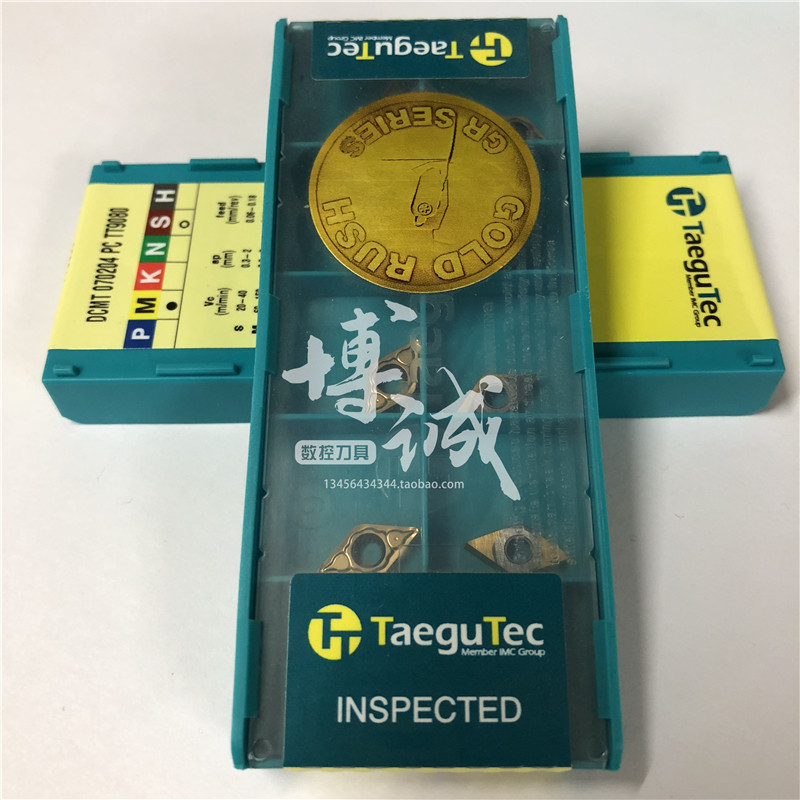 Korea Teguk Taegutec Numerical Control Blade DCMT070204-PC TT9080