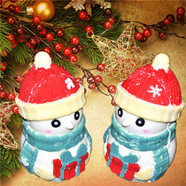 Hollow chocolate snowman Shell knocks on New Years Valentines Day Net red pop three-dimensional knock on Lomus cake shell