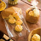 Transparent Cookie Pastry Snowflake Nougat Bread Bag