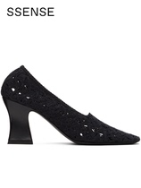 TR The Row Black Raffaella High heels