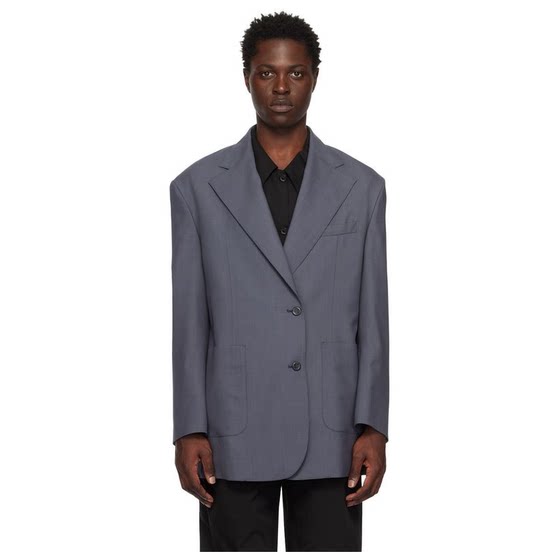
[Miyi APP discount code: KCHP] Low Classic releases men's gray suit jacket