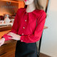 Chiffon shirts women's spring 2022 new styles