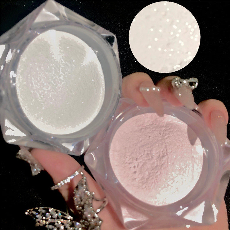 Ocean Loose Powder Makeup Setting Powder Oil Control Waterproof Lasting No Makeup Air Honey Powder Shiny Pearl Shiny Li Jiaqi