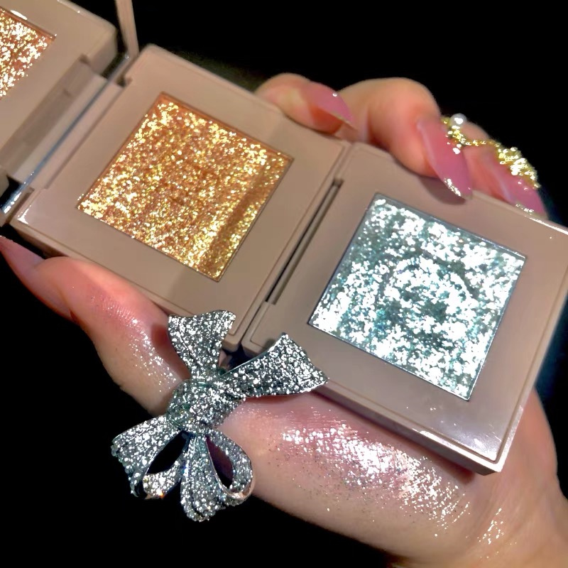 Broken Diamond Pops monochromatic eye shadow disc sequins matte pearls Inxie Polarized Light Shake the same style Li Jiaqi Recommended