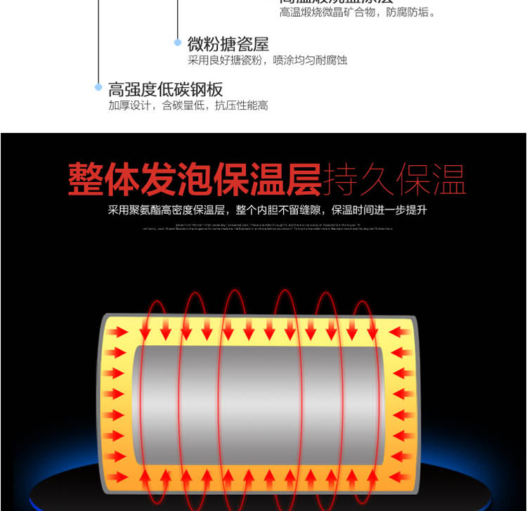 Smith lưu trữ nước loại điện máy nước nóng tốc độ tắm nóng 40/50/60/80 l L phòng tắm ký túc xá - Máy đun nước cây nước nóng lạnh