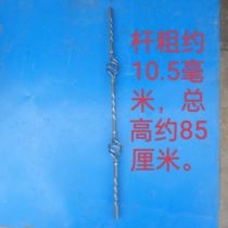 Wrought iron indoor stair handrails balcony guardrails column railings customized double bird dragon stair poles decorative balcony decoration