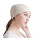 Confinement hat postpartum spring and autumn May 4 pure cotton maternity hat confinement hat headband breathable summer ບາງໆ