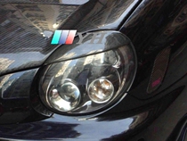 Suitable for carbon fiber Sbaru 2002-2003 years winged leopard Seven generations WRX STI Automotive retrofit Lamp eyebrow