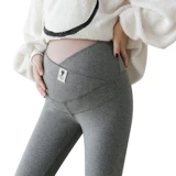 Осенние леггинсы для беременных, утепленные штаны, пуховик для йоги