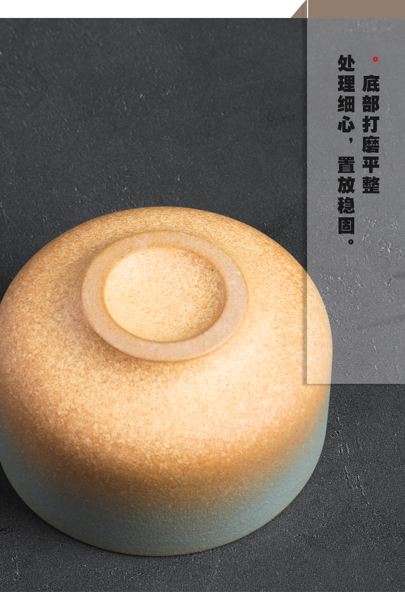 Bo yiu-chee Japanese coarse pottery kung fu tea set household ceramic teapot teacup of a complete set of gift set tea gift boxes